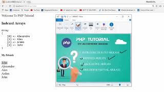 PHP Tutorial #01 Indexed Arrays, Associative Arrays and Multidimensional Arrays