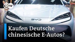 Der Test: Würden Deutsche chinesische E-Autos kaufen? | DW Nachrichten
