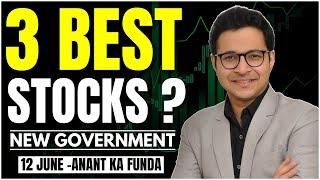 3 best stocks for new government? | Nifty ready for big move? | 12/06/2024