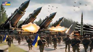 Brutal Ukrainian Attack! Today 4 US Supplied Missiles Destroyed a Hidden Russian Military Base