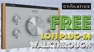 Cymatics Awesome New FREE Lo-Fi Plug-in - Demo/Walkthrough