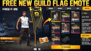 Free New Guild Flag Emote In Free Fire | Diwali Free Rewards Event