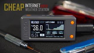 Let's make Cheap Internet Weather Station using LilyGo T-Display S3 and OpenWeatherMap.org