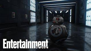 Secrets Of BB-9E (Dark Droid Also Known As BB-Hate) | Story Behind The Story | Entertainment Weekly