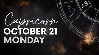 Capricorn - Today Horoscope - October 21, 2024