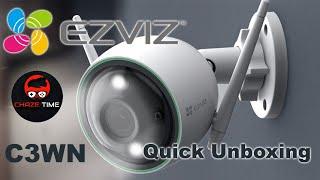 Ezviz C3WN Smart Wifi Camera Full HD 1080p - Quick Unboxing