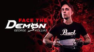 VR180 INSANE Drum Solo | FACE THE DEMON by GEORGE KOLLIAS & PEARL