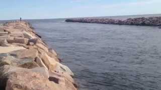 Fishing the Charlestown Breachway RI Striped Bass Fishing Hot Spots