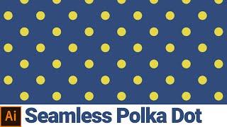 How to create Polka Dot Pattern In adobe illustrator