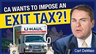 California Wants to Impose an "Exit Tax"