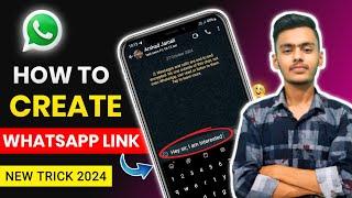 How to create WhatsApp link 2024 | WhatsApp link kaise banaye affiliate marketing ke liye | #link