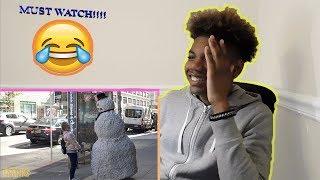 The World Funniest Scary Snowman (REACTION)