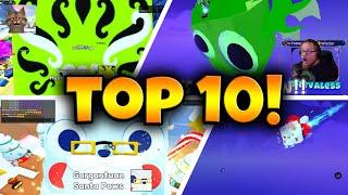 TOP 10 Youtubers Hatching GARGANTUANS!-Pet Simulator 99