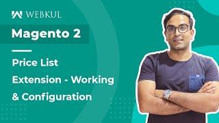 Magento 2 Price List Plugin - Working & Configuration