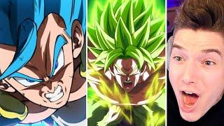 NEW LR Gogeta Blue & LR Broly Super Attack REACTION on DBZ Dokkan Battle 9th Anniversary!