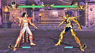 Phoenix Ikki vs Cancer Deathmask (Hardest AI) - Saint Seiya: Soldiers' Soul