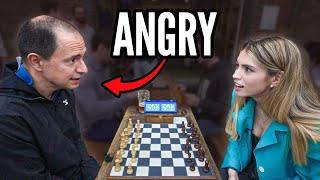 Father Wants REVENGE After I Beat His Daughter In Chess...