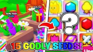 I Farmed 15 Godly Seeds To Get These Items In Roblox Noob Army Simulator!