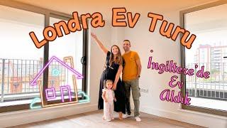 İngiltere’de İlk Evimizi Aldık | Londra Boş Ev Turu | Sıfır Daire