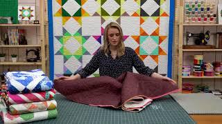 Quick Quilting Tip: How to Fold and Store Quilts with Jenny and Aislinn at Missouri Star Quilt Co.