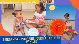 VLOG : ORGANISATION D'UNE JOURNÉE PLAGE EN FAMILLE... 24H AVEC BABYMATIFA