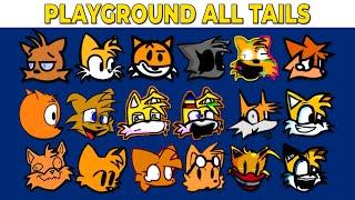 FNF Character Test | Gameplay VS My Playground | ALL Tails Test #2
