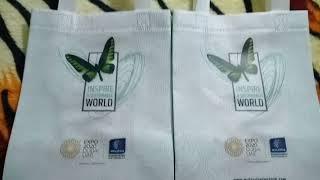 Yellow to White Passport|| Freebies(free of charge)||Souvenirs|| EXPO2020 Badge