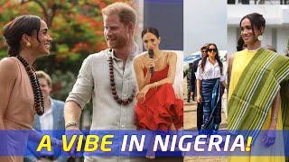 Prince Harry & Meghan showered with love in Nigeria 