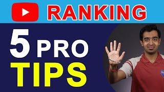 YouTube Pro Tips: How To Rank YouTube Videos To Get 10k Views Easily (2020) | HINDI