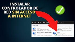 Mi Pc no AGARRA WIFI - INSTALAR ADAPTADOR DE RED SIN INTERNET | SOLUCION 100% 2021