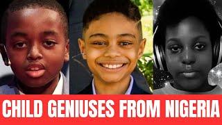 Meet the Youngest And Smartest Nigerians Making Global Impact With Their Genius Minds