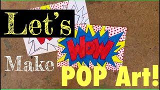 Let's make POP art like Roy Lichtenstein!