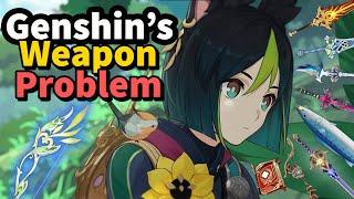 Genshin Impact's Exclusive Weapons - The Conundrum That Hoyoverse Needs To Solve