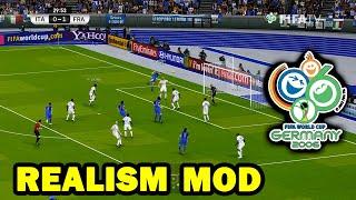 PES 2021 Gameplay Compilation | World Cup 2006 | Realism Mod