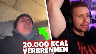 UNGLAUBLICH: 20.000 Kcal VERBRENNEN Challenge von TheFranklin | dieserkingphil reagiert