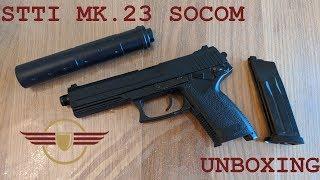 [UNBOXING] STTi ST23 Non-blowback pistol TM MK23 SOCOM clone Silent Pistol