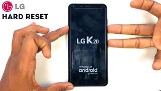 LG K20 Hard Reset [Remove Screen Lock]