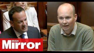 Leo Varadkar and Paul Murphy clash in the Dail over ‘scandalous’ comments