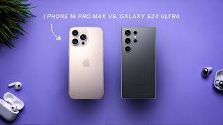 iPhone 16 Pro Max vs Galaxy S24 Ultra - The EPIC Face-Off!