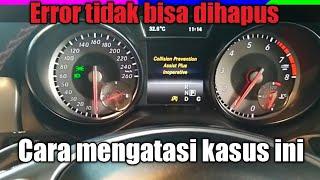 Indicator Collision Prevention Assist Plus Inoperactive on B220600 Mercedes Benz GLA @andinag9632