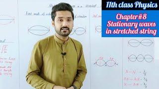 Stationary waves in a stretched string | class 11 physics | physics ka safar