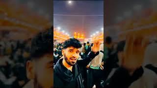 Ali Shanawar Reciting Hazrat Imam Hussain A.S Noha At Karbala | Mission Azadari #shorts