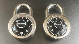 [646] Guard Security 1500 Combination Padlock Decoded FAST