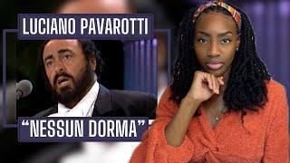 First Time Hearing Luciano Pavarotti - Nessun dorma  | REACTION 