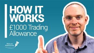 SELF EMPLOYED - YOUR FIRST £1000 IS TAX FREE! (TRADING ALLOWANCE)