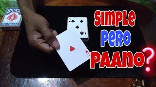 Simple pero paano?/Card trick Tagalog tutorial/ECO Tv