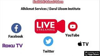 Khutbah By Brother  Basit / Student Of Shaikh Shafayat  ( LIVE From Darul Uloom Institute FL U.S.A )