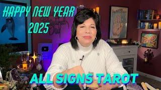 HAPPY 2025All Signs TarotEnergies & Messages for you!! Time stampedin description box below 