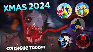 CONSIGUE TODOS los EMBLEMAS, SKINS, ACCESORIOS de RESIDENCE MASSACRE CHRISTMAS UPDATE 2024️| Roblox