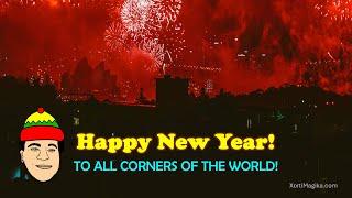 Happy New Year To All Corners Of The World! (Multi-Language)